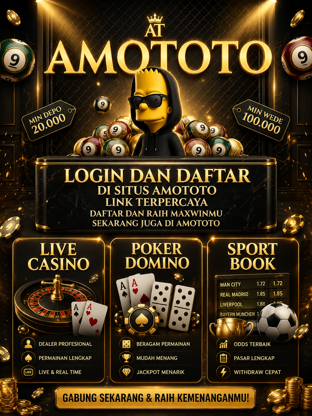 AMOTOTO - Platform Betting Online Terpercaya